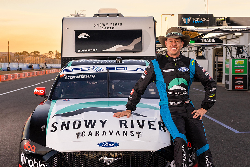 Snowy River Caravans Sponsor No.5 Tickford Racing for the remainder of 2022 - Regent Caravans - Media